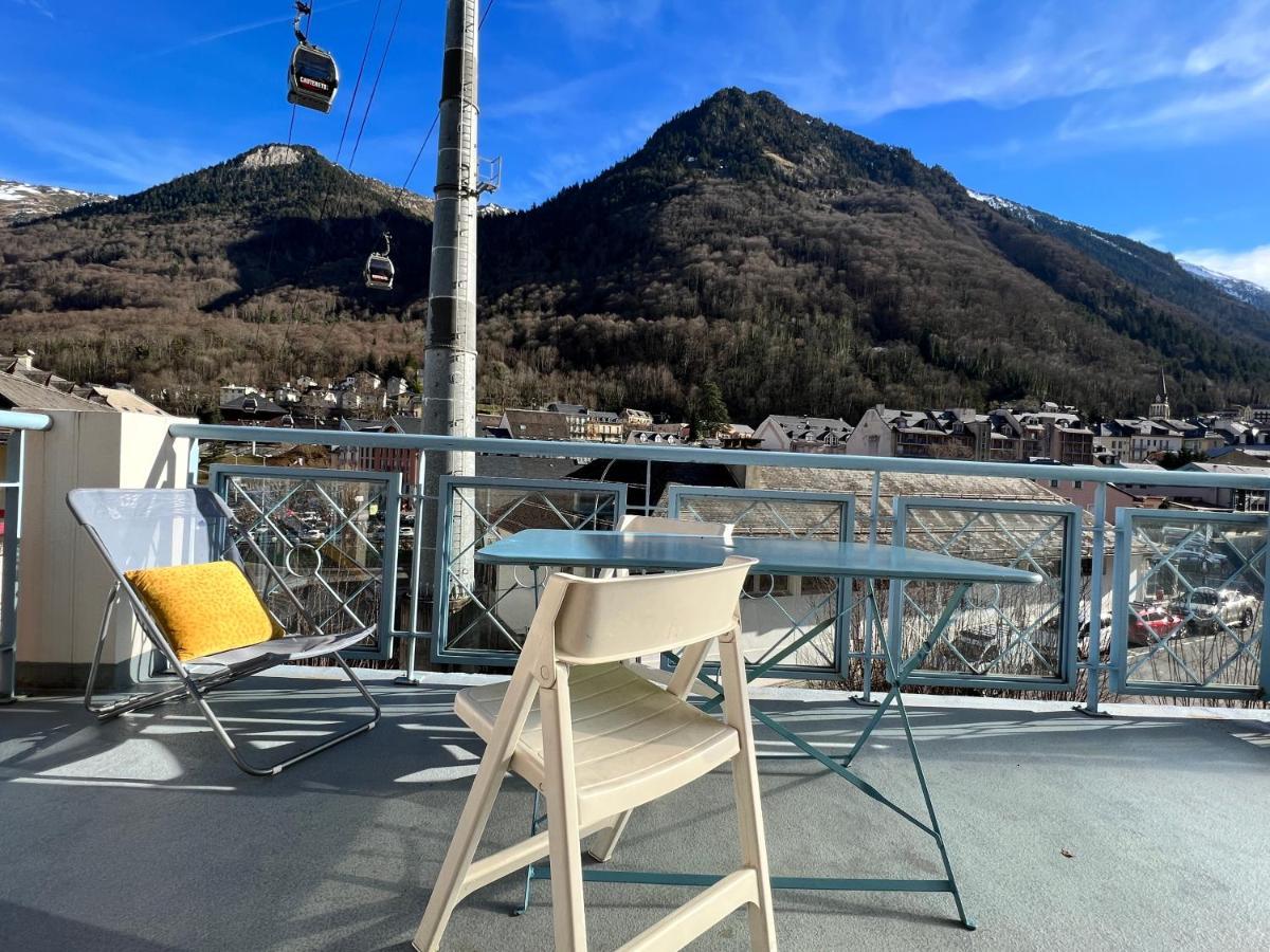 Centre Ville, T2 Avec Terrasse Et Parking Couvert. Cauterets Exterior foto
